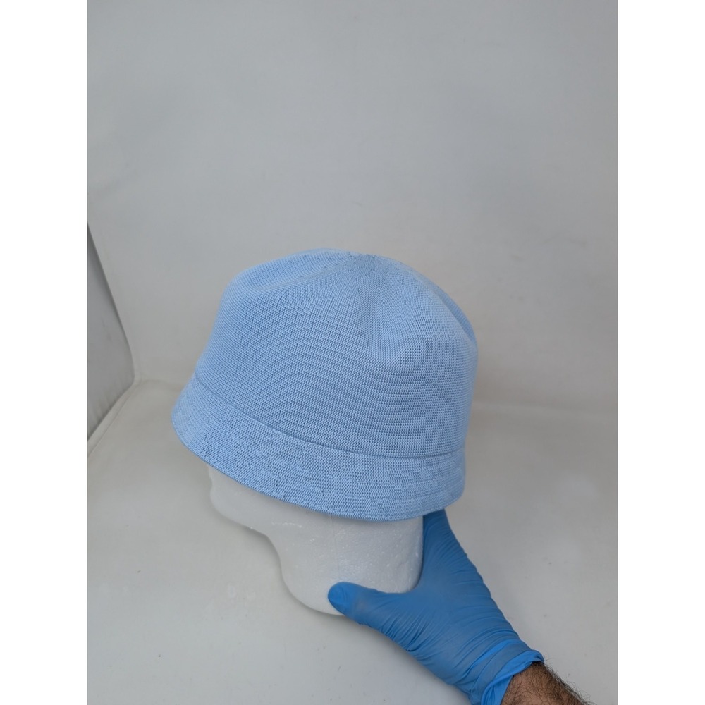 Kangol Unisex Tropic Bin Bucket Hat Cap Blue Size Large Men Women VTG Rap - Picture 2 of 11